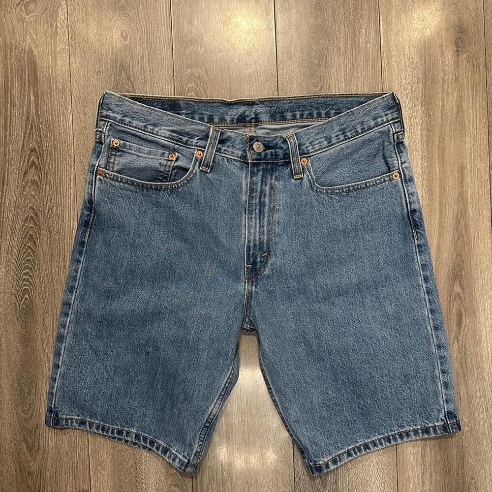 Levi-s Men's Blue and Navy Shorts